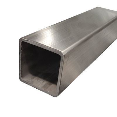 Customized 316L Stainless Steel Square Tube Hairline 201 202 304 316 301 430 409