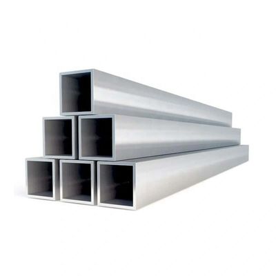 Customized 316L Stainless Steel Square Tube Hairline 201 202 304 316 301 430 409