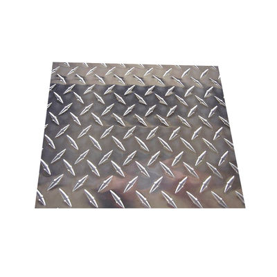 1100 Embossed Alloy Aluminum Checker Sheet Metal Aluminum Diamond Plate