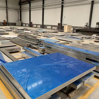 Hot Rolled Aluminum Alloy Plate 6061 6063 6082 T6 T651 Surface Coated Ship Materials