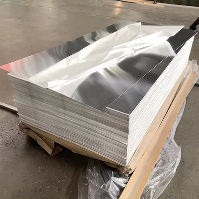 Recyclable 3003 H36 Aluminum 5052 Plate Color Coated Surface 0.4Mm Zinc Aluminum Plate