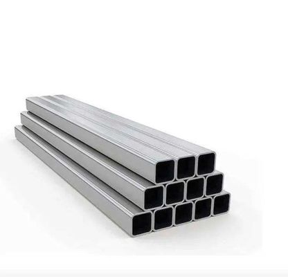 201 Grade 304 Stainless Steel Square Pipe Sanitary Fittings Welded For Home Furnishing