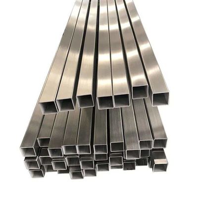 201 Grade 304 Stainless Steel Square Pipe Sanitary Fittings Welded For Home Furnishing